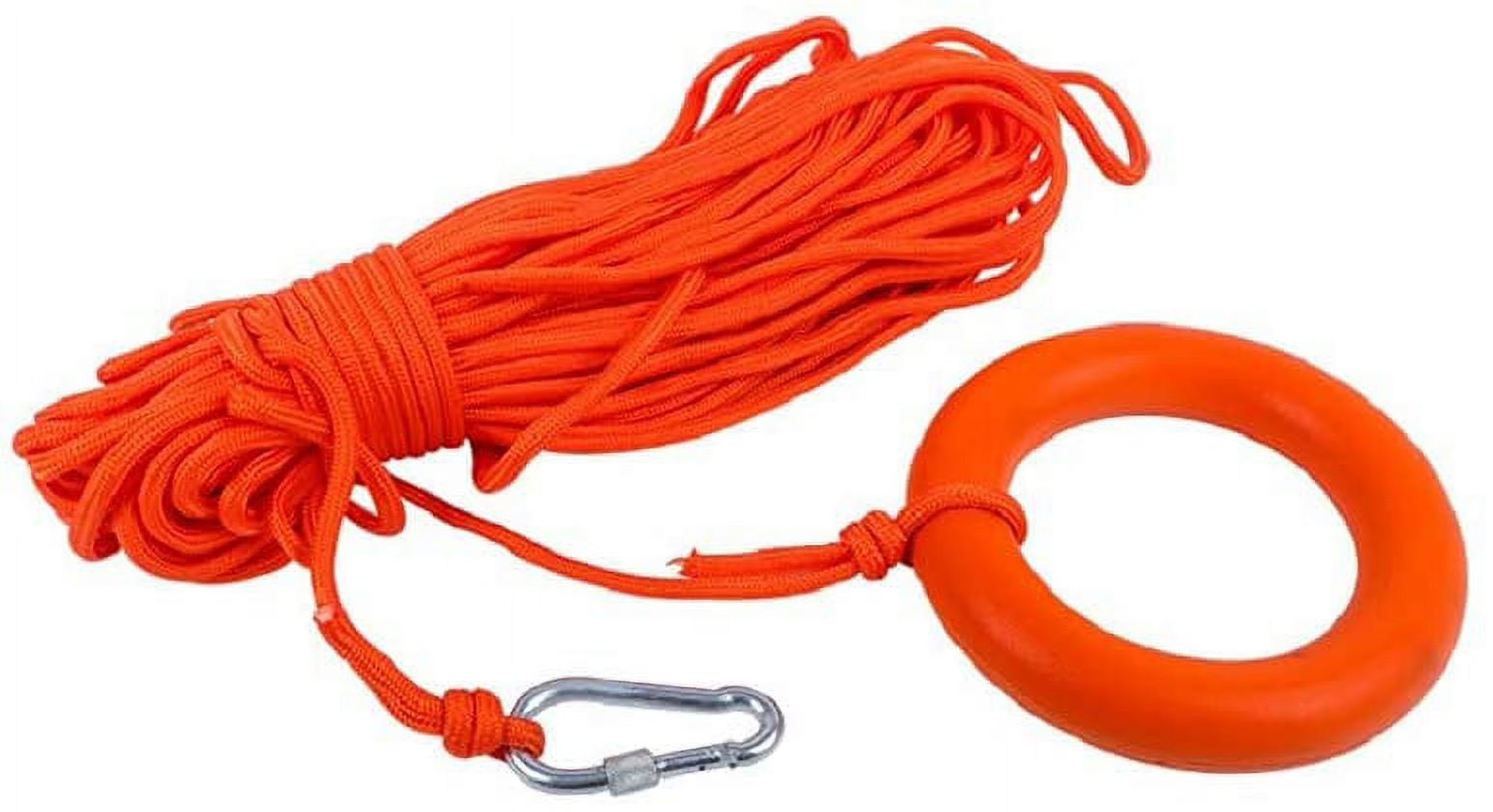 98.4FT Floating Throwing Rope Rescue Lifeline with Hand Ring G21593