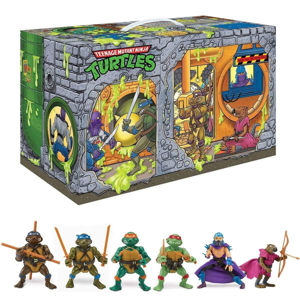 Retro Rotocast Sewer Lair Action Figure Set T512