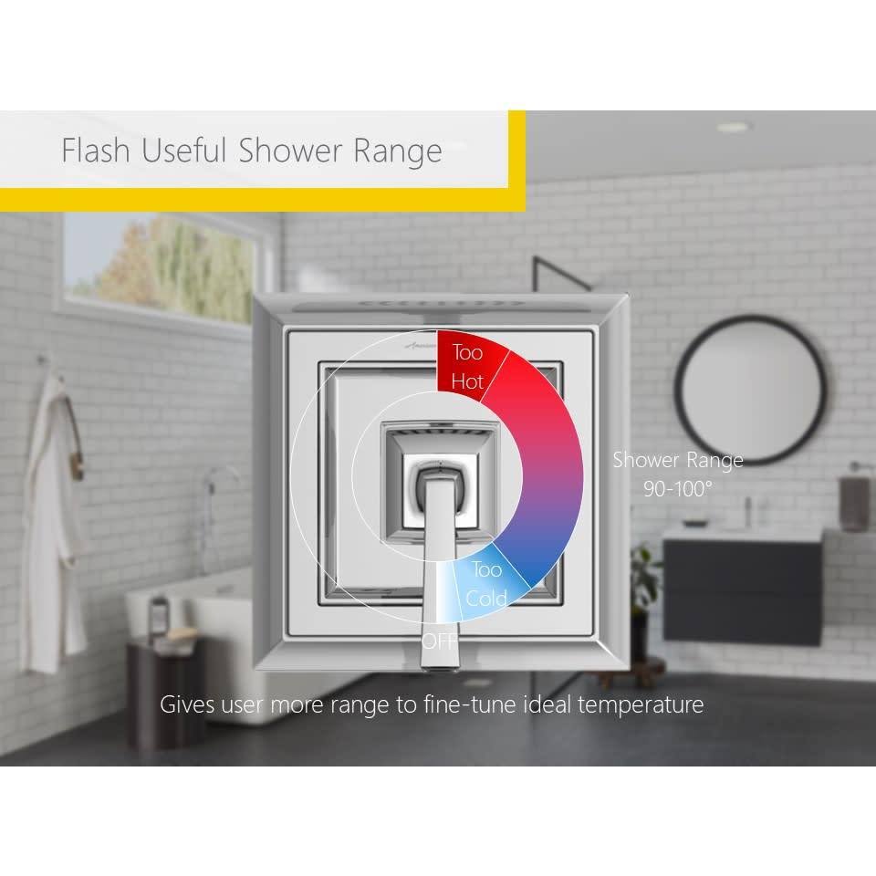 Polished Chrome Tub and Shower Trim Package W538426