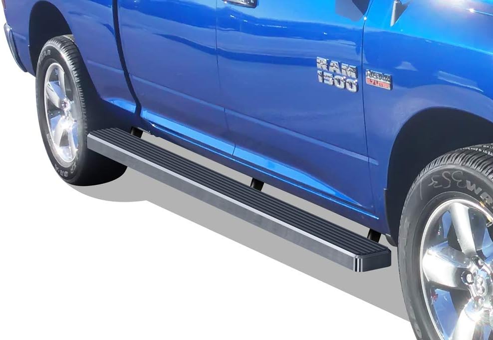 Black Running Boards for Ram 1500 Crew Cab E485309