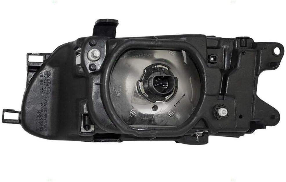 Headlight Assembly for Toyota Tercel 1995 1996 Passenger Side Halogen Pack of 2 L98464