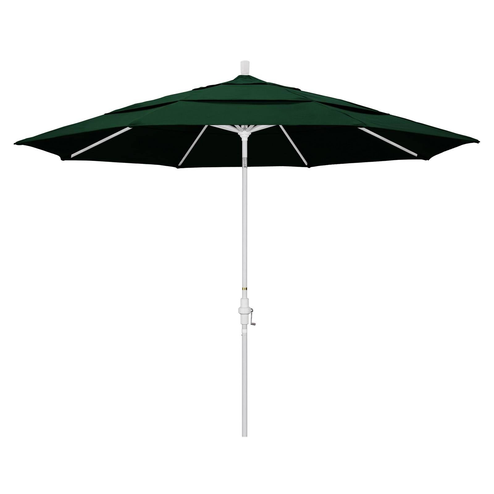 Hunter Green Aluminum Patio Umbrella R6118