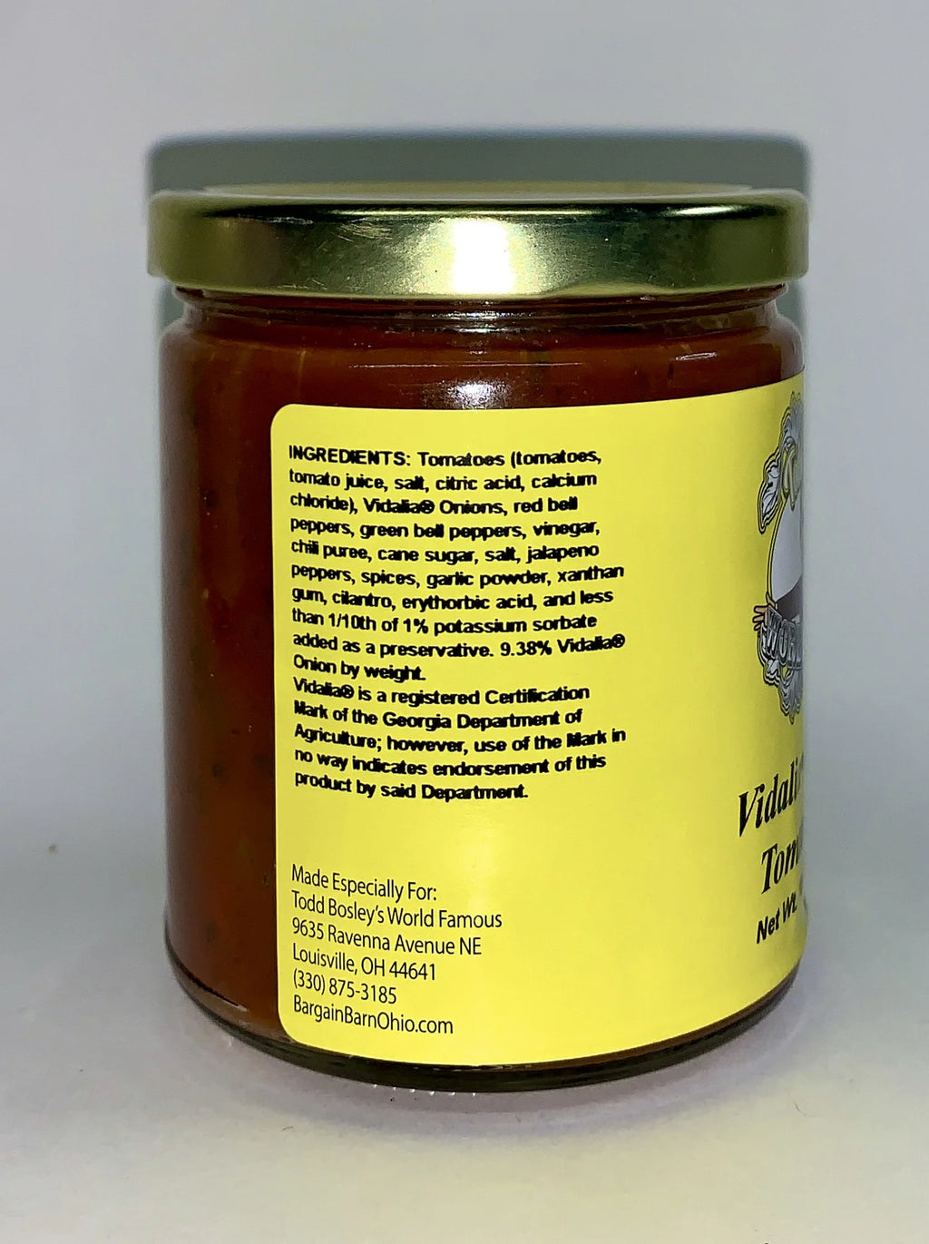 Vidalia Onion & Tomato Salsa (4 Pack) Q114