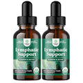 Organic Lymphatic Drainage Drops with Echinacea Goldenseal & Red Clover Extract - 30 Servings W719409