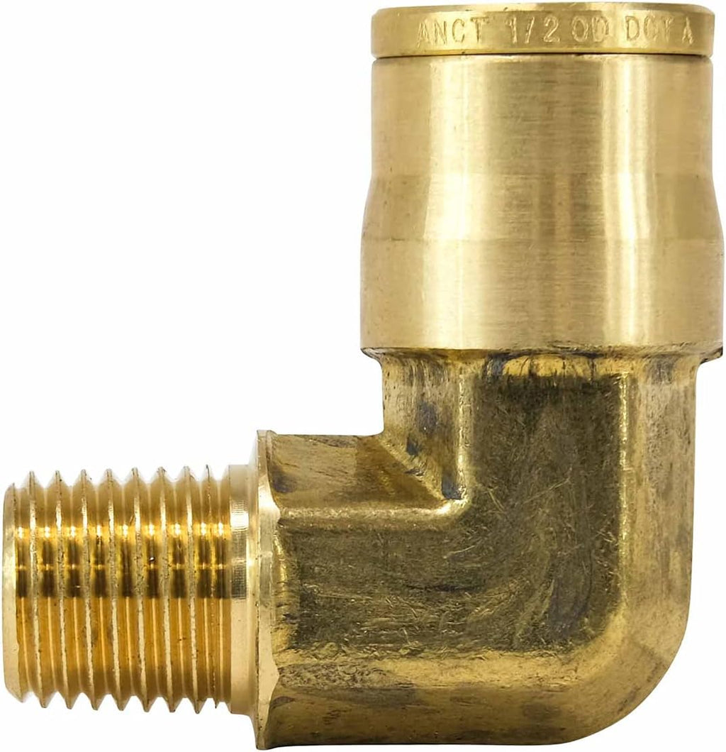 DOT Brass Push to Connect Air Brake Line Fittings Connector Kit 28-Piece A720307
