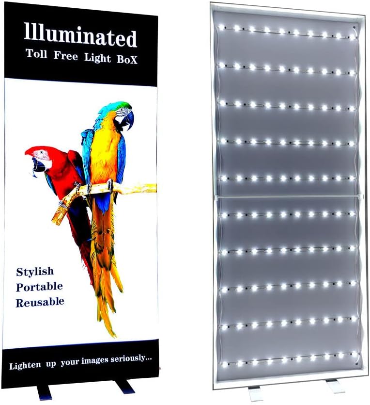 33”x78” Aluminum Frame LED Light Box for Poster P140964