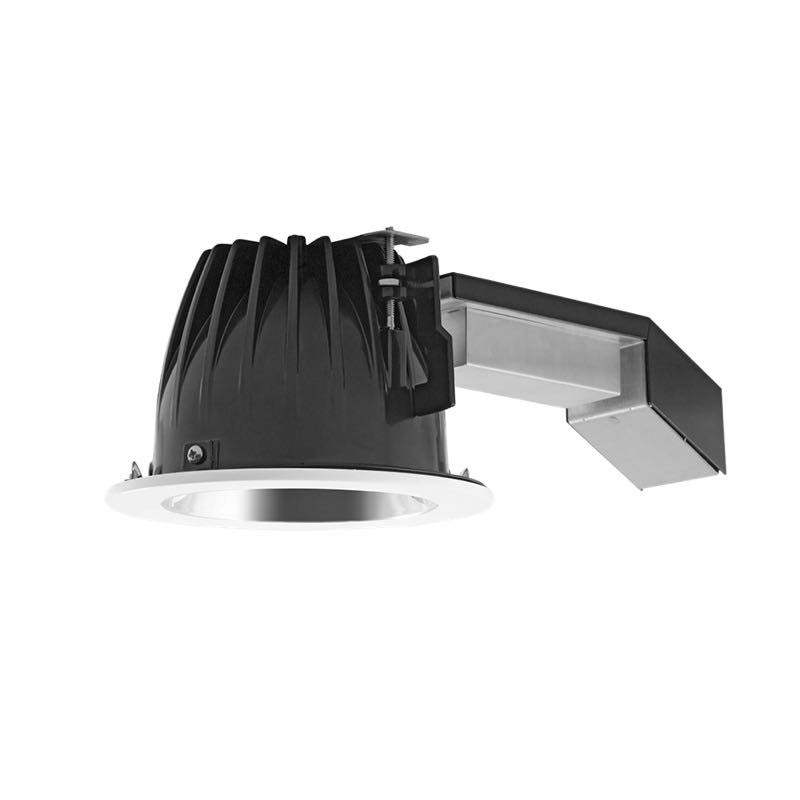 6 inch Round 26W Dimmable 3500K 80 CRI White Ring E192