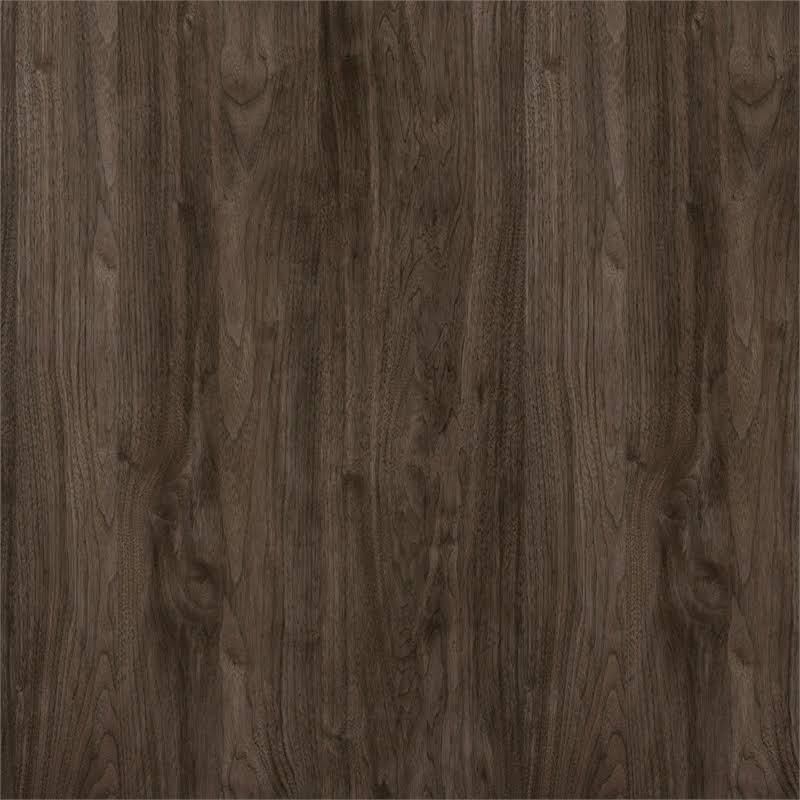 Industrial Farmhouse 2-Door Storage Cabinet Dark Brown Weathered Oak T4815