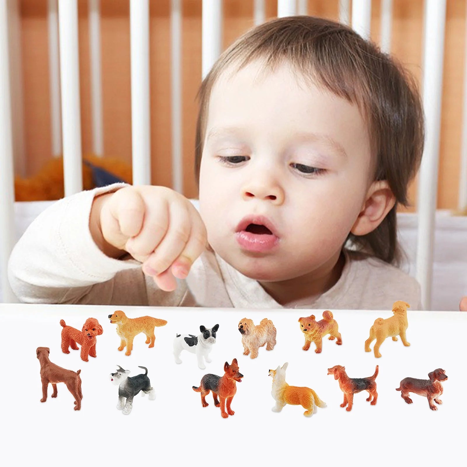 12PC Colorful Simulation Lizard Mini Animals Model Ornaments W8560