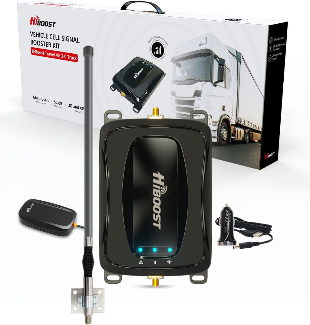 Cell Phone Signal Booster for Truck, RV, SUV, Camping, Motorhome X6804