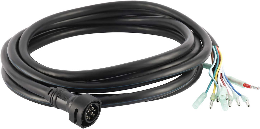 10 Pin 16.4ft Motor Cable Wire Harness for Yamaha Outboard Engine 703 Remote Control Box, Pack of 2 C498767