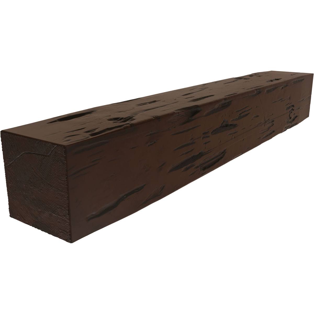 Pecky Cypress Faux Wood Fireplace Mantel Q53400