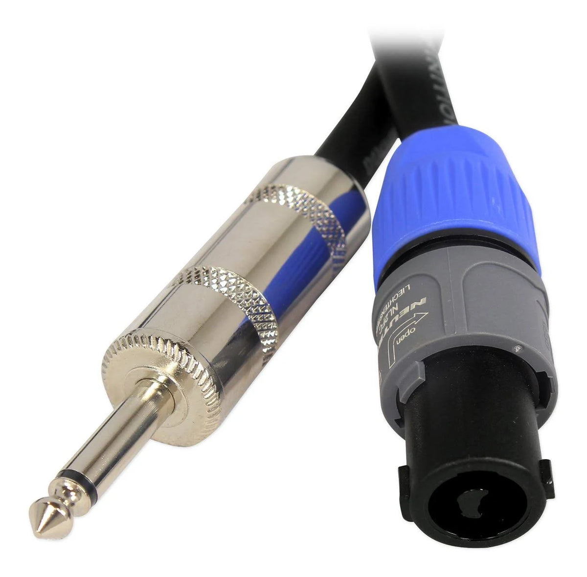 50 ft Speakon to 1/4 TS Speaker Cable D464846