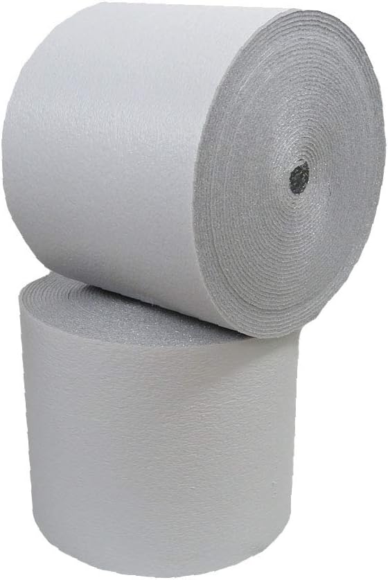 White Reflective Foam Core 2 Car Garage Door Insulation Kit 18FT x 8FT D5297