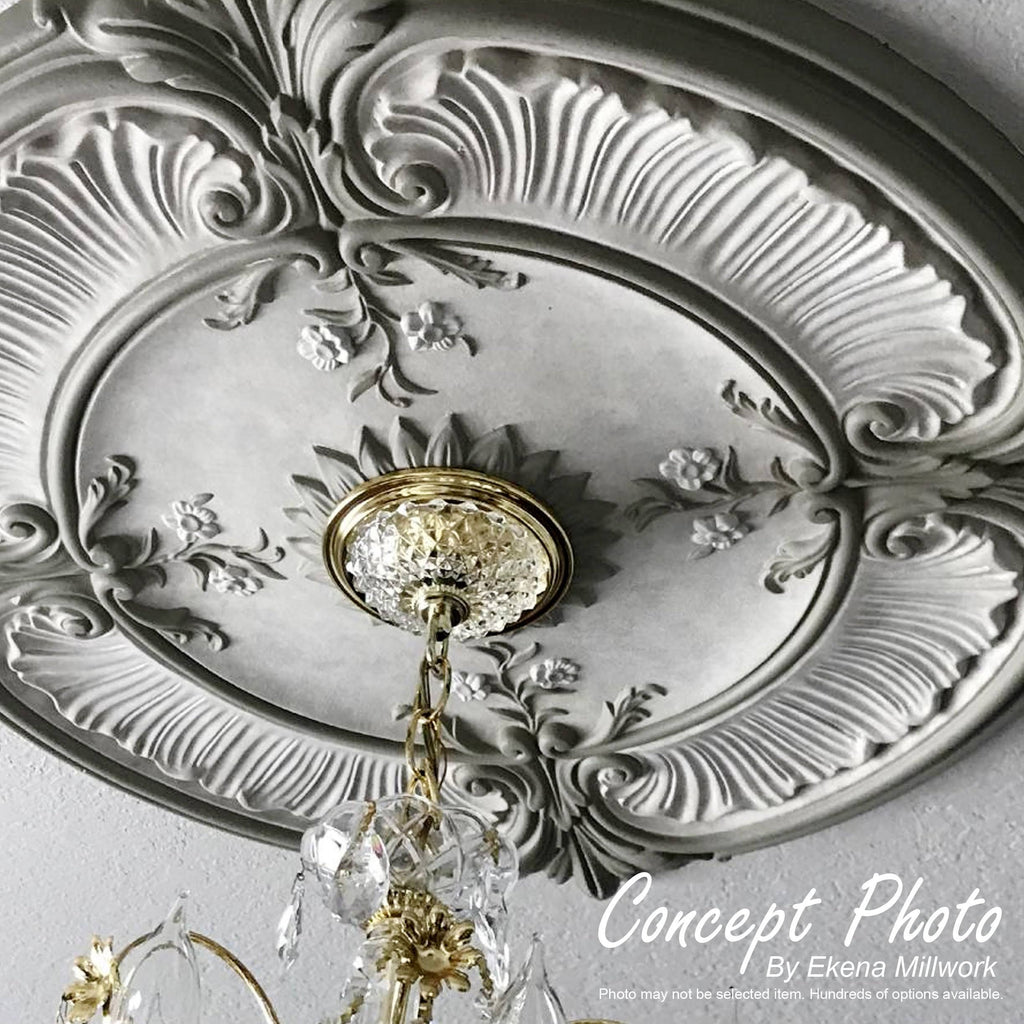 11 1/2x22 Ceiling Medallion R927