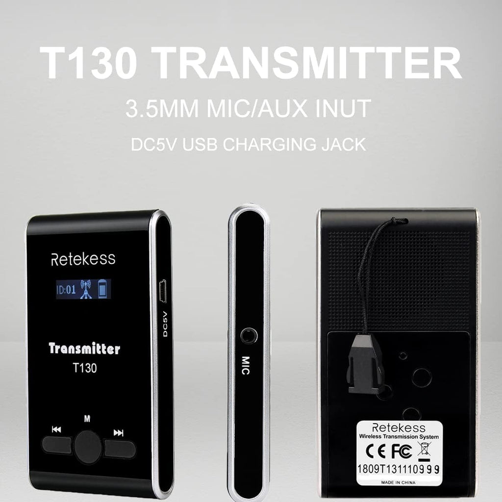 Wireless Tour Guide System, 1 Transmitter 2 Receivers L573546