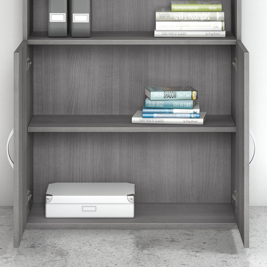 Platinum Gray Bookcase Door Kit P884456