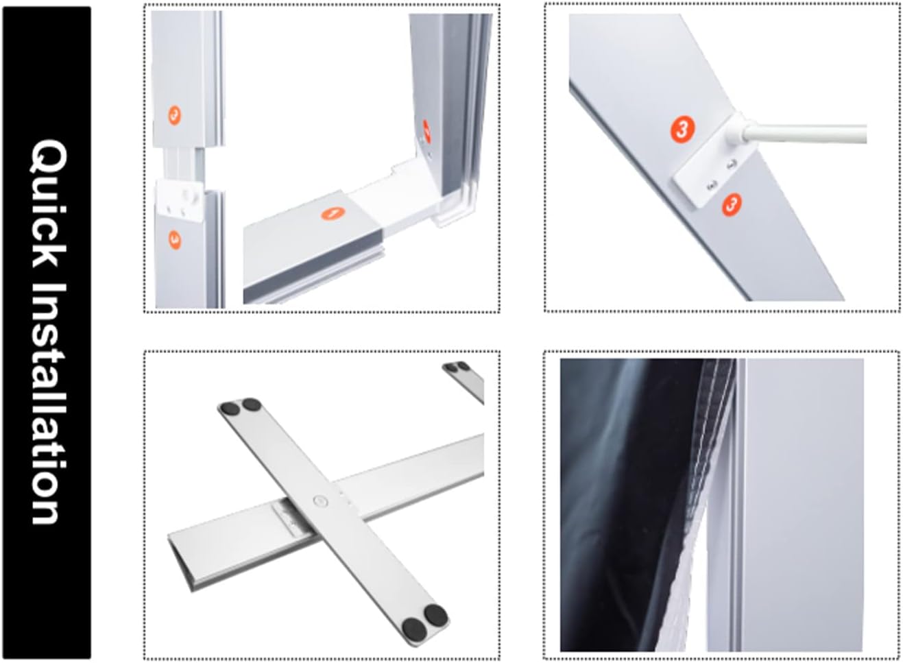 33”x78” Aluminum Frame LED Light Box for Poster P140964
