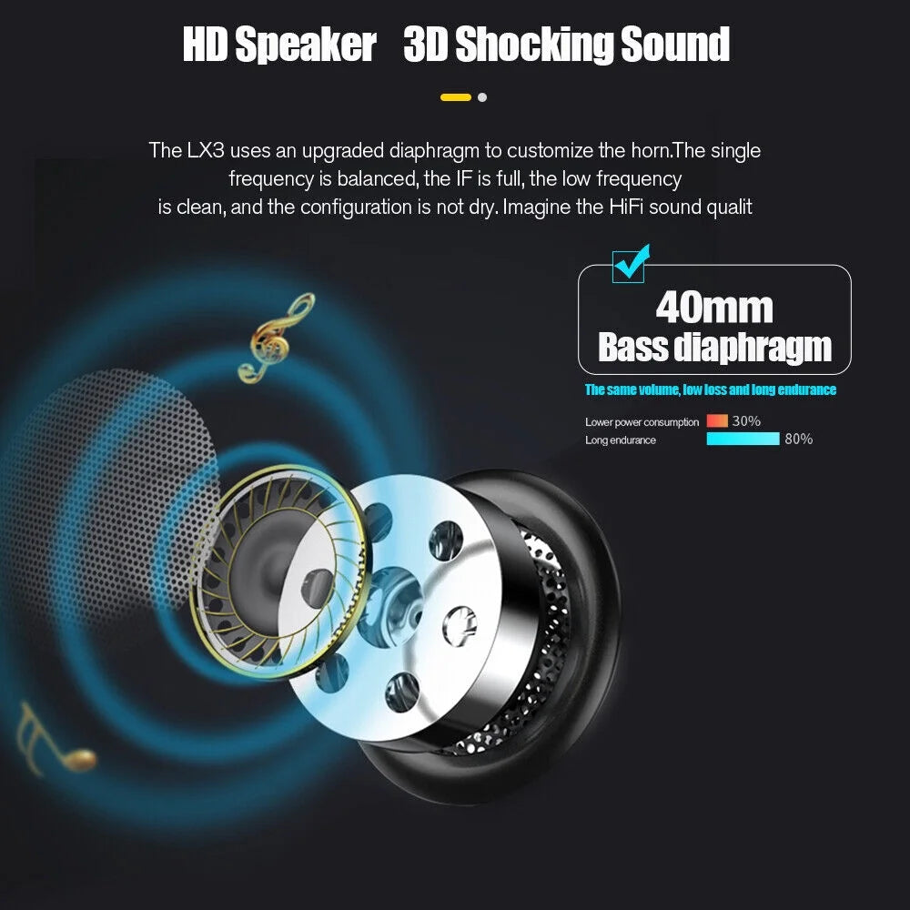 Red Wireless Bluetooth Motorcycle Helmet Headset Speaker J5188