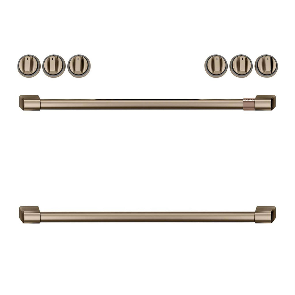 Brushed Bronze Electric Knobs and Handle Kit E4891