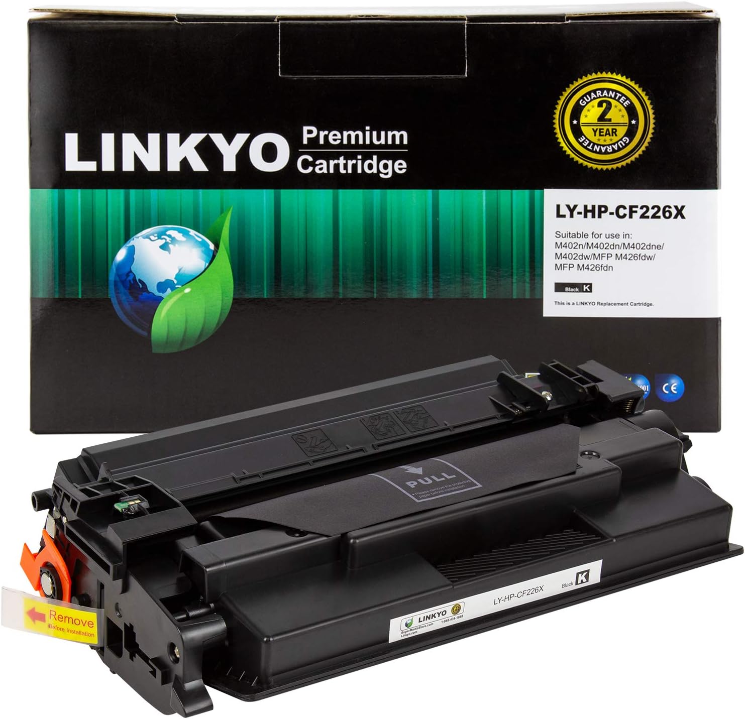 2 Pack Black High Yield Toner Cartridge X71939