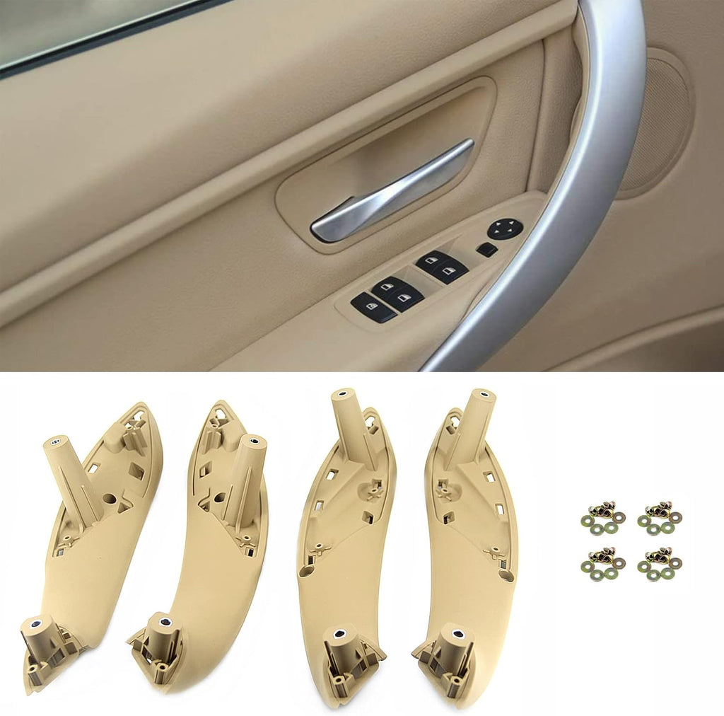 Beige Door Handle Trim Pull Strap Kit Pack of 2 E225