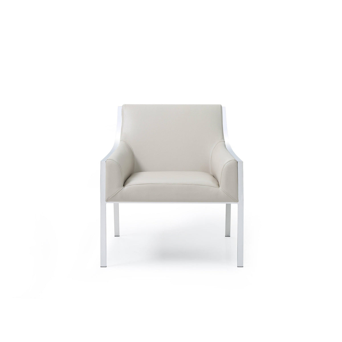 Taupe Leather Leisure Armchair Z739