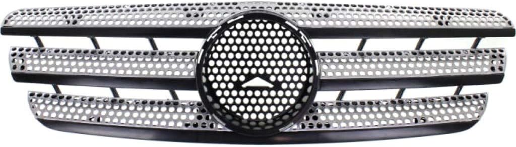 Silver Shell and Insert Plastic Grille Assembly F20253
