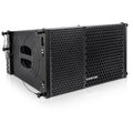 10 Powered Two-Way Line Array Loudspeaker System with Titanium Compression Driver, Black R1997