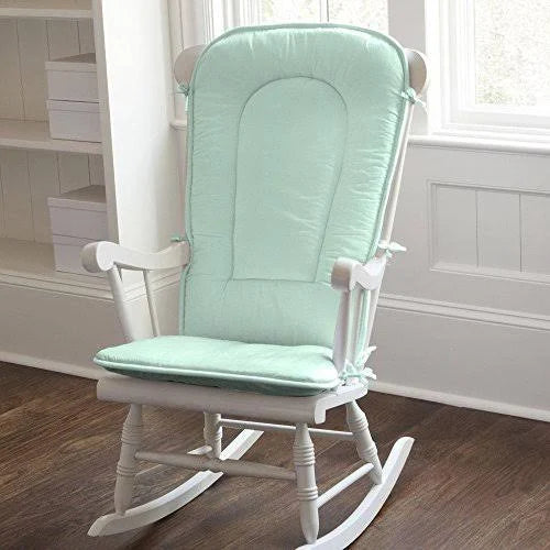 Solid Mint Rocking Chair Pad M990225