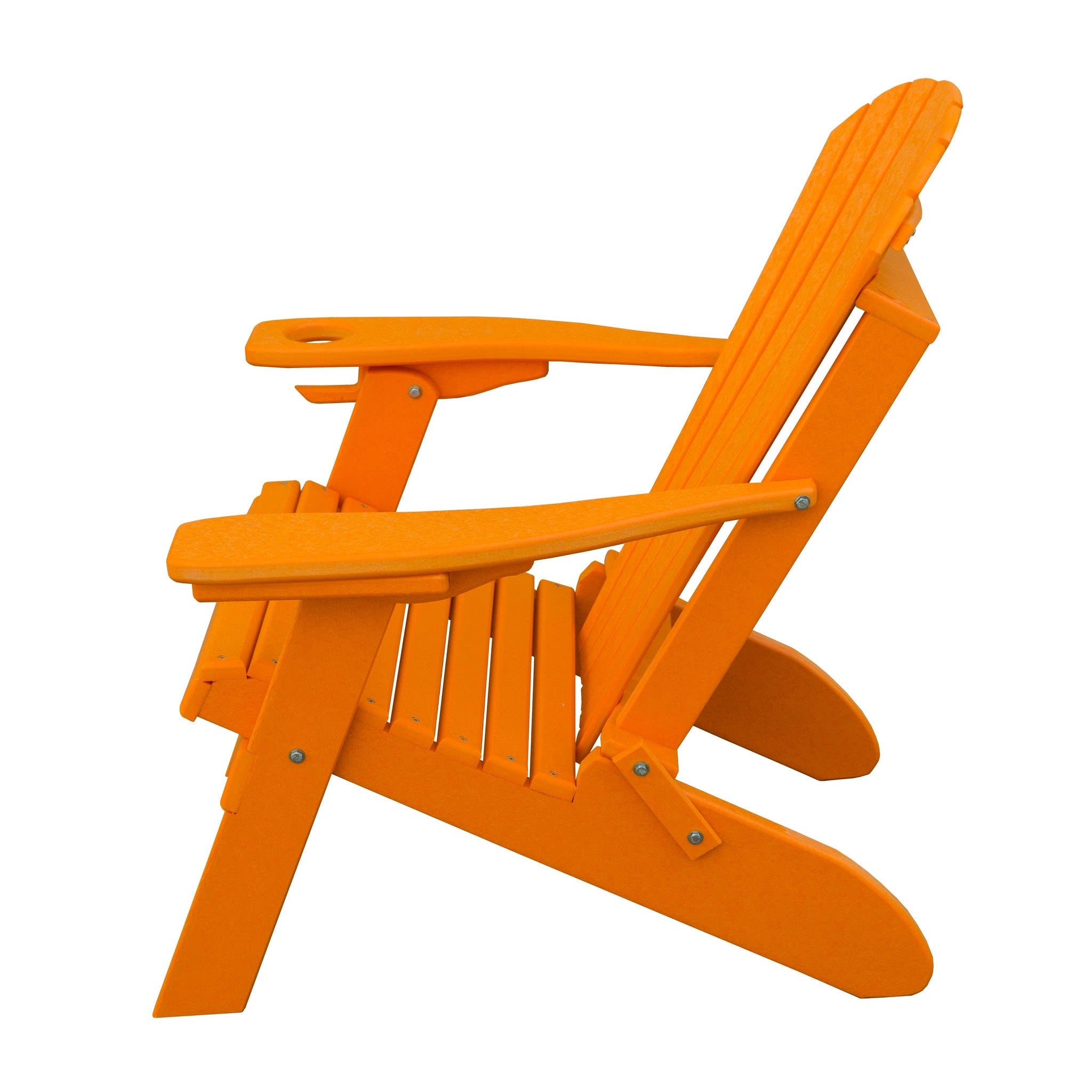 Speckled Maple/Brown Folding Adirondack Chair B3971