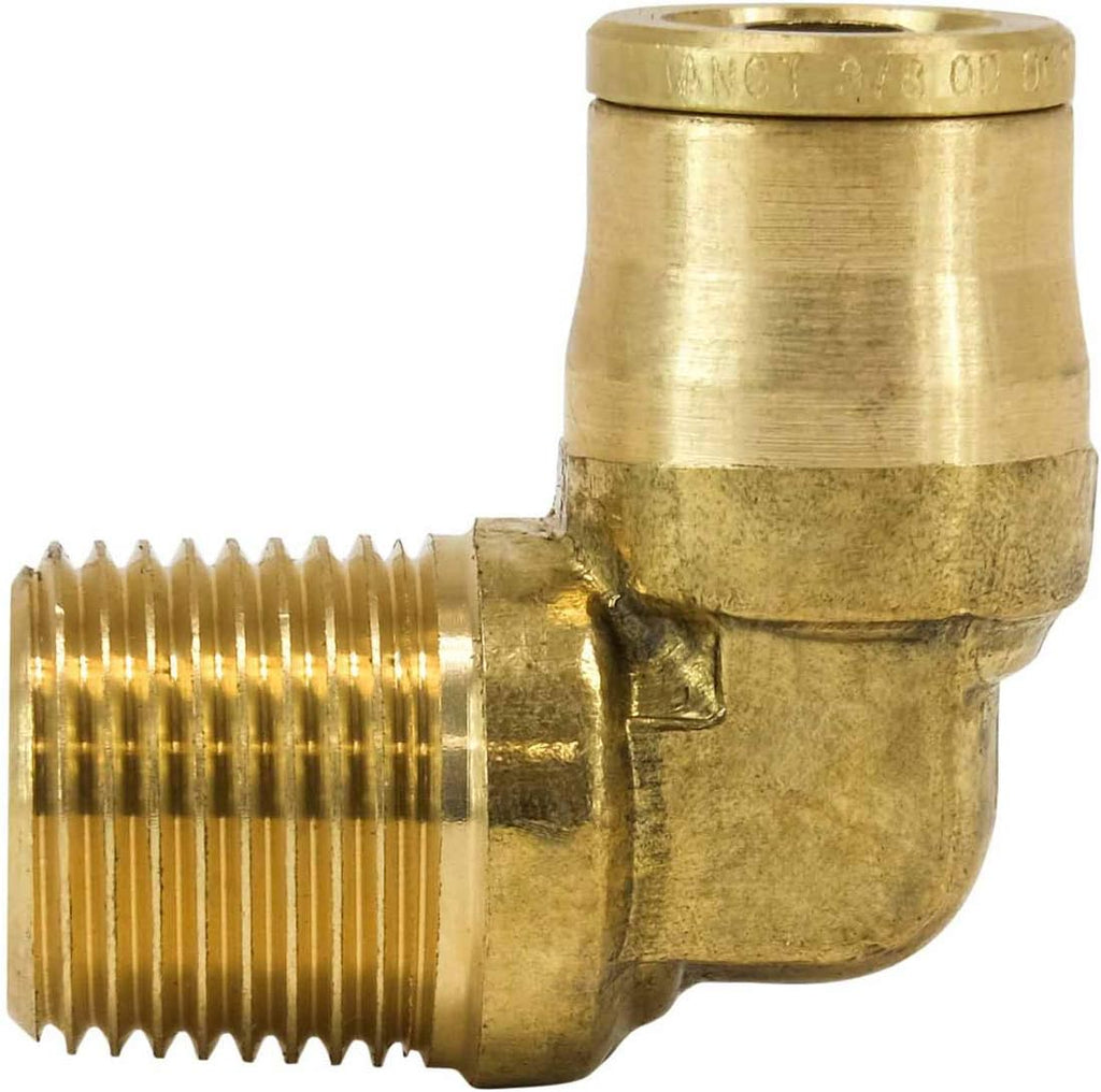 DOT Brass Push to Connect Air Brake Line Fittings Connector Kit 28-Piece A720307