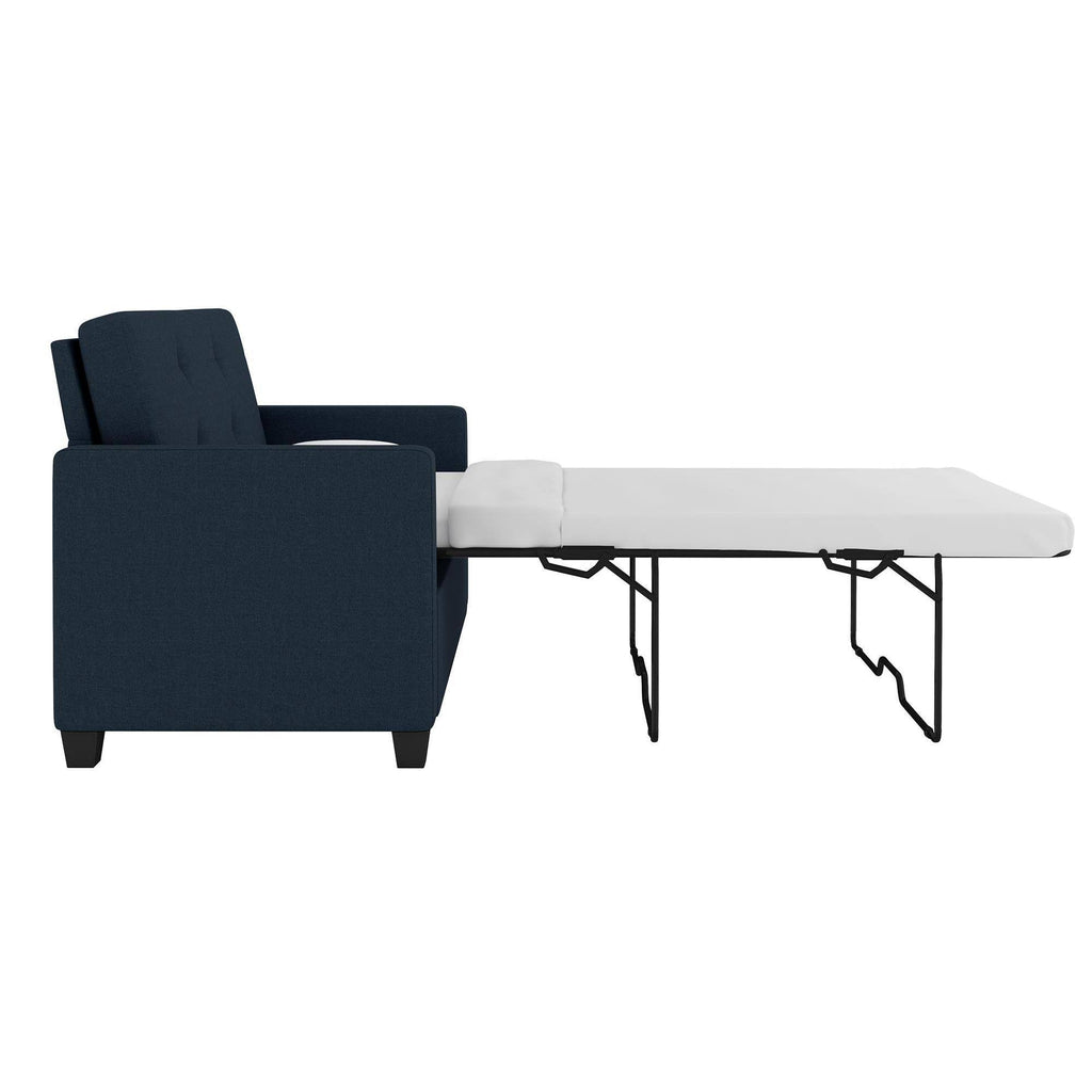 Blue Sleeper Sofa W34318