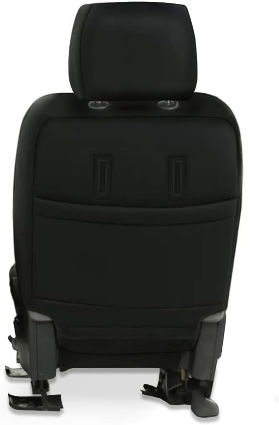Gray & Black Neoprene Front Seat Covers E667133