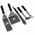 5-Piece Outdoor Cooking Griddle Tool Kit with Plastic Handle Z95289