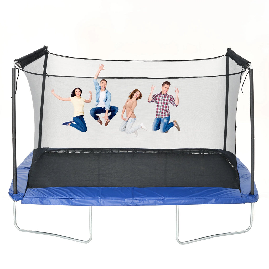 Rectangle Trampoline 12ft x 8ft with Enclosure O5784