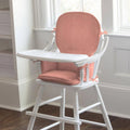 Solid Light Coral High Chair Pad P690