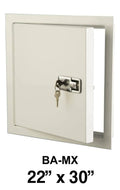 22x22 x 30x22 Exterior Door Z1045