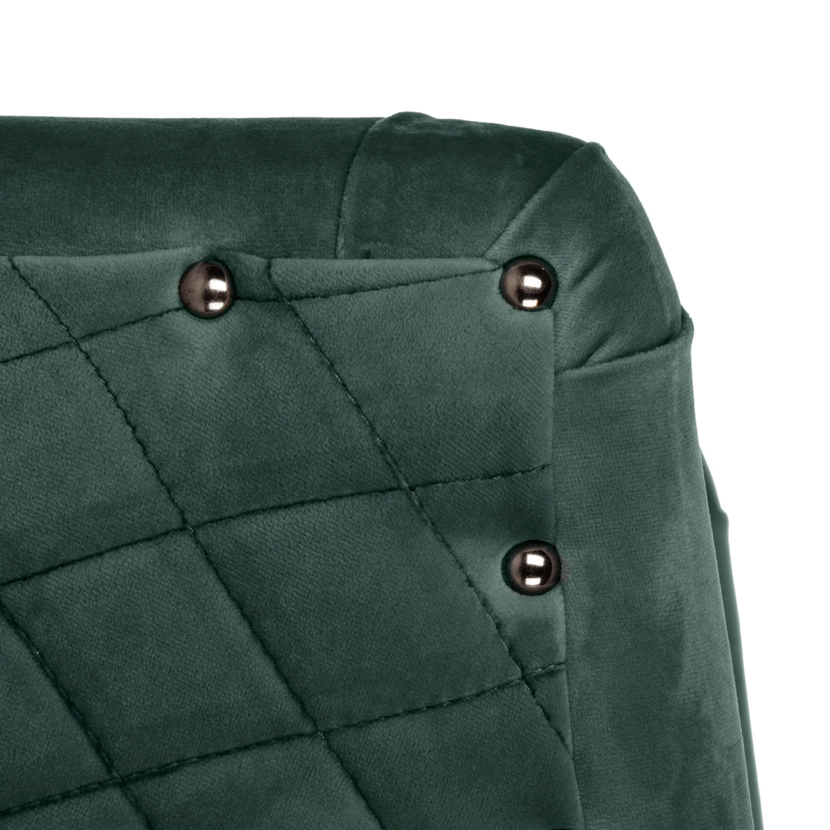 Emerald Velvet Quilted Swivel Tub Chair A190