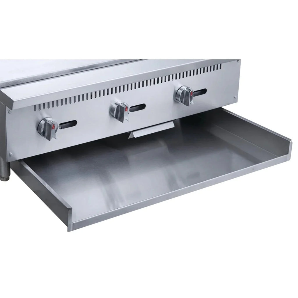 24 NG/LP Gas Manual Countertop Griddle X921048