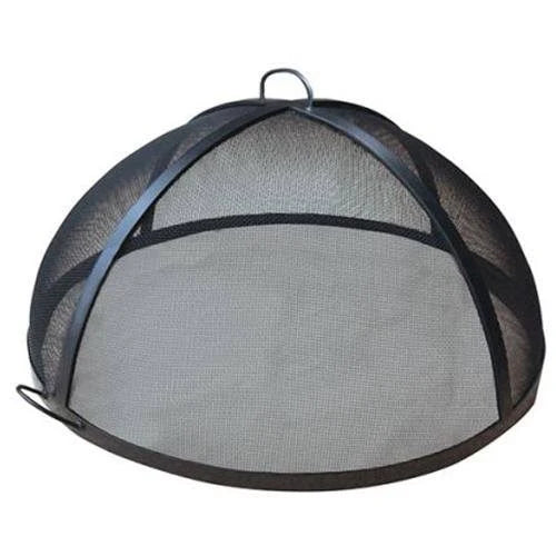 Welded Carbon Steel Dome Fire Pit Safety Screen P32717