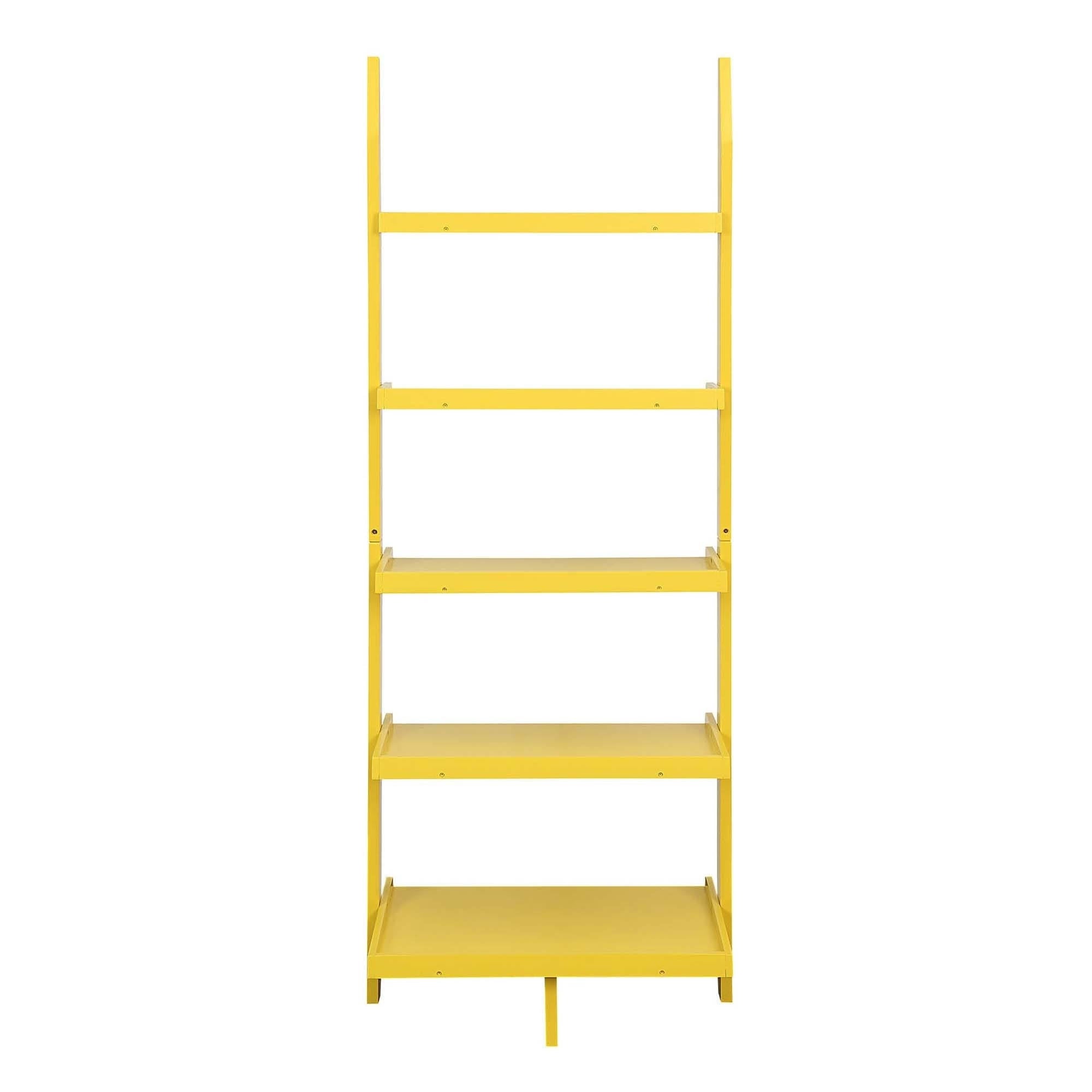 Yellow Bookshelf Ladder E39952