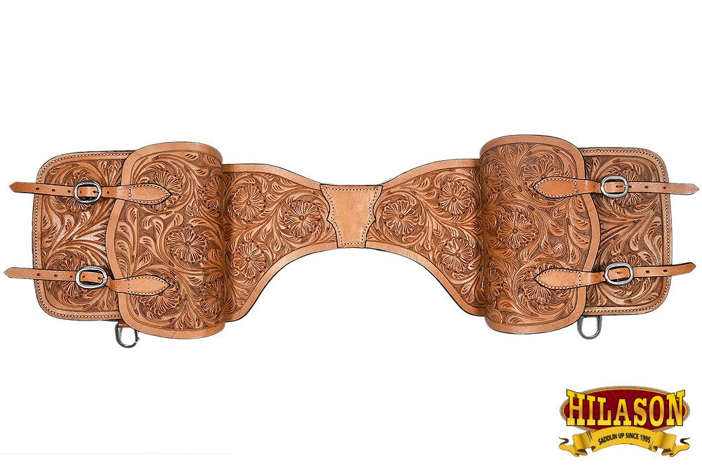 Tan Leather Horse Saddle Bag B830103
