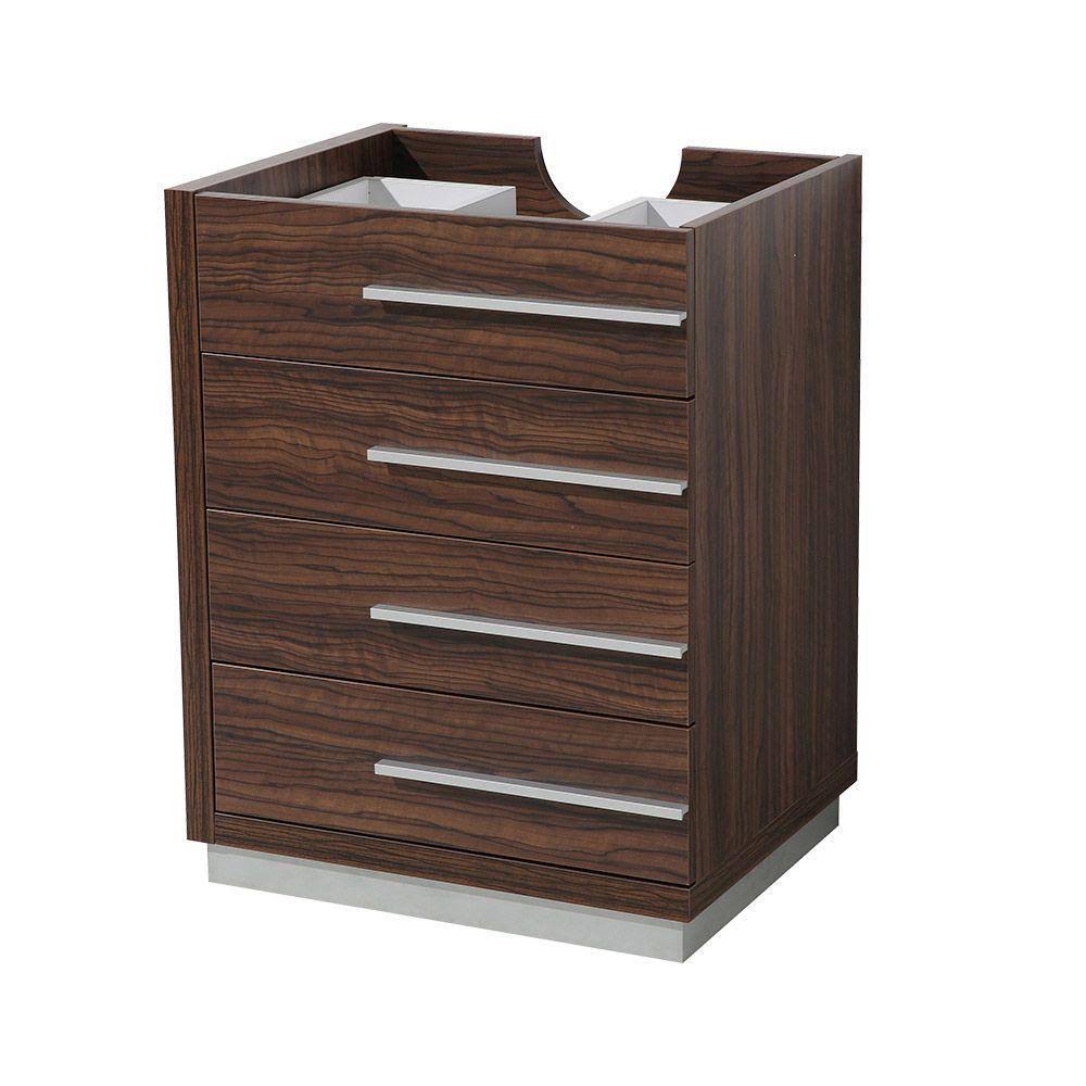 Walnut Bathroom Cabinet I238146