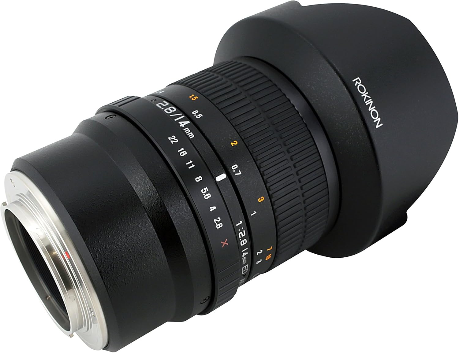 14mm F2.8 Ultra Wide Lens for Micro Four-Thirds Cameras, Black R3139