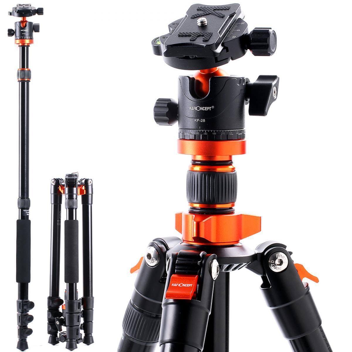 Aluminum Camera Tripod Portable Monopod J657