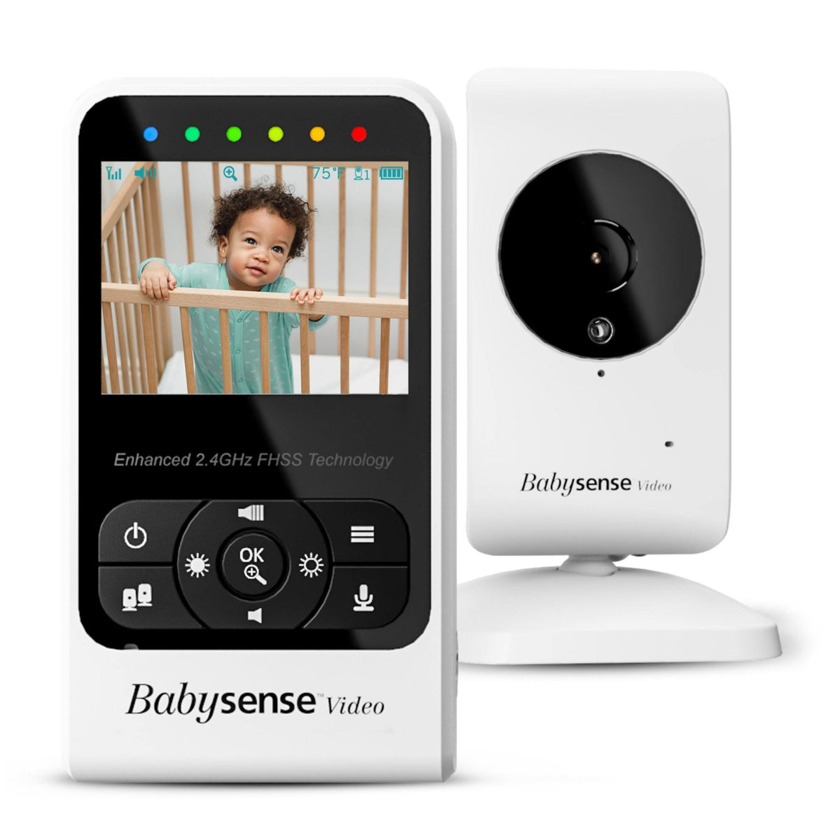 Compact Video Baby Monitor with Camera and Audio V3598