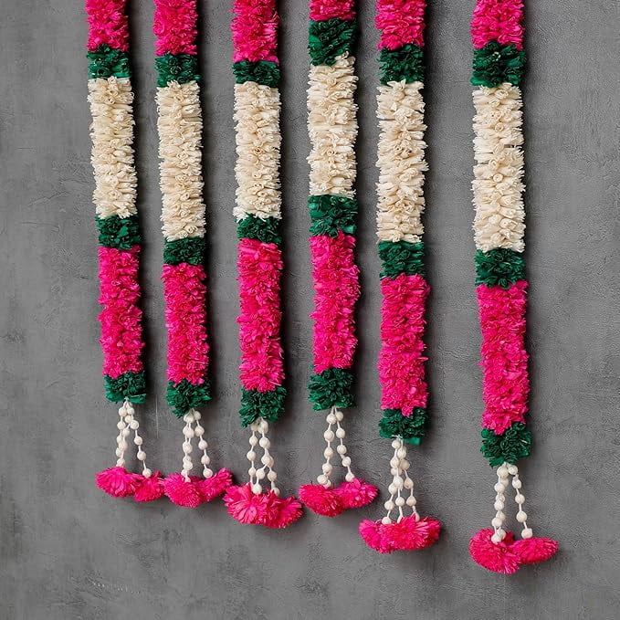 Pink Artificial Garland 3 Ft Pack of 2 Z868