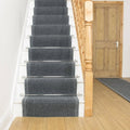 Gray Stair Carpet Runner 18 Foot L700274