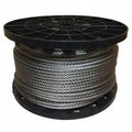 1/8 inch Stainless Steel Aircraft Cable Wire Rope 7x19 Type 316 (1500 Feet) J235098